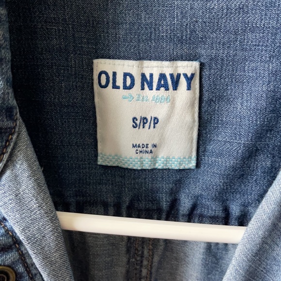 Old Navy Denim Dress Size S - Picture 2 of 3